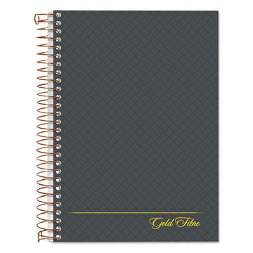 Ampad® Gold Fibre Personal Notebooks, 1 Subject, Medium-college Rule, Designer Gray Cover, 7 X 5, 100 Sheets freeshipping - TVN Wholesale